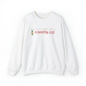 Christmas Naughty List Sweater